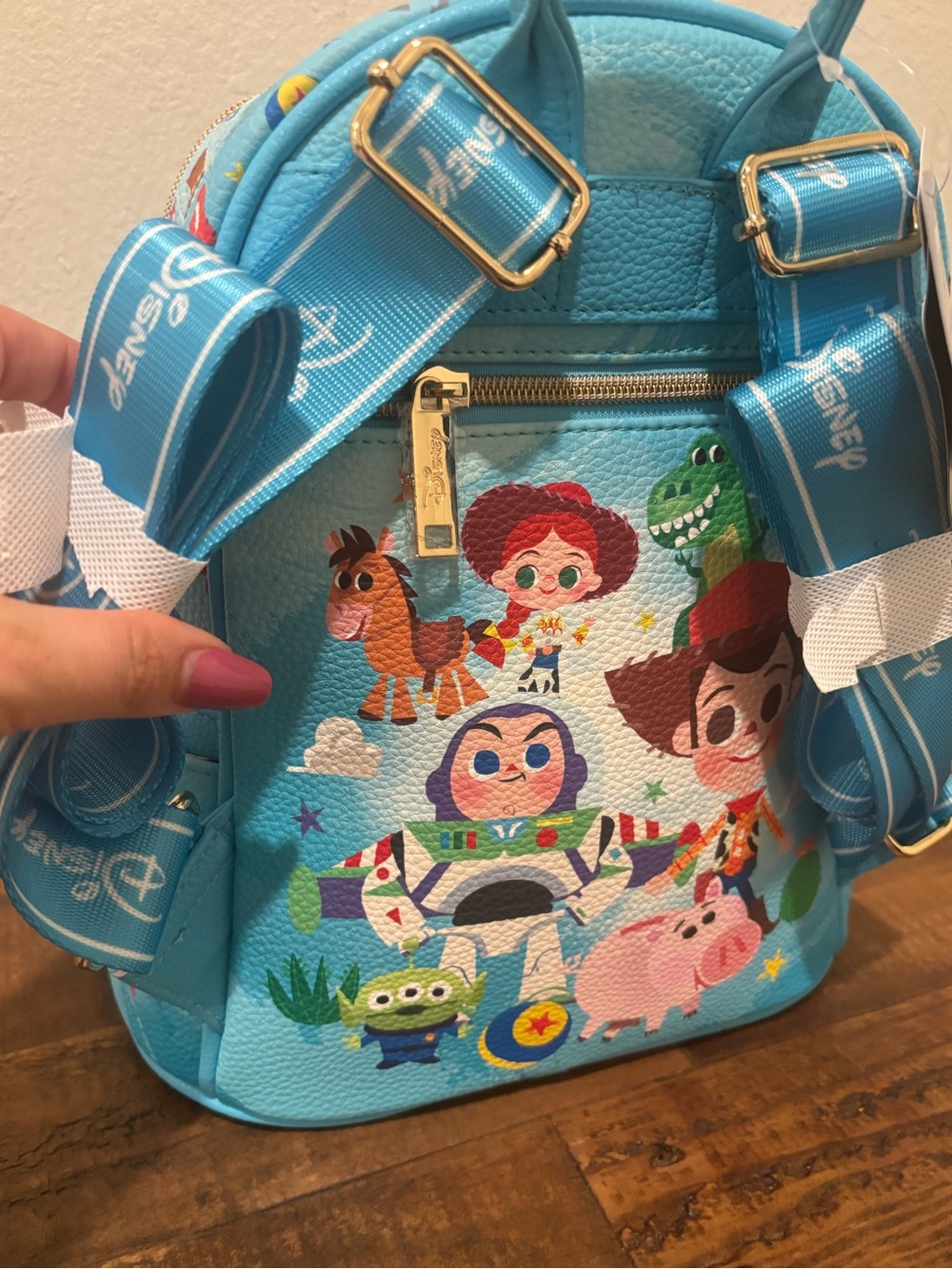 Wonda Pop x Toy Story Light Blue Kids Mini Backpack - Picture 4 of 11